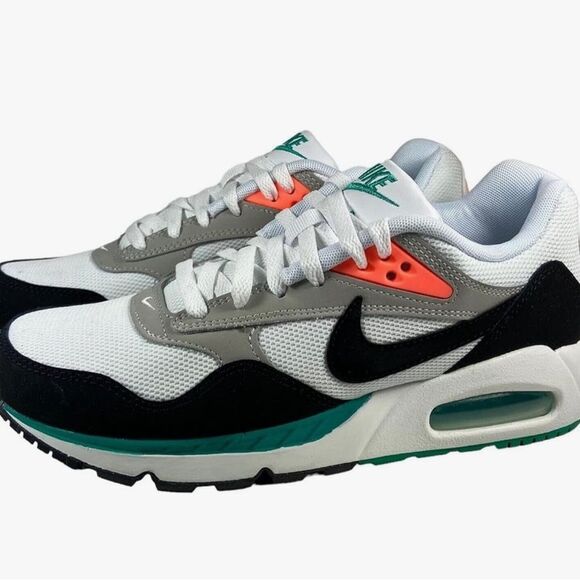 Nike Women's Sneakers - White, Black, Gray, Teal, and Orange - Picture 2 of 9